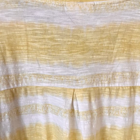 Style & Co. V-Neck Tee * Cotton * Size 2X (20-22) * Yellow * Excel Cond - Picture 5 of 5